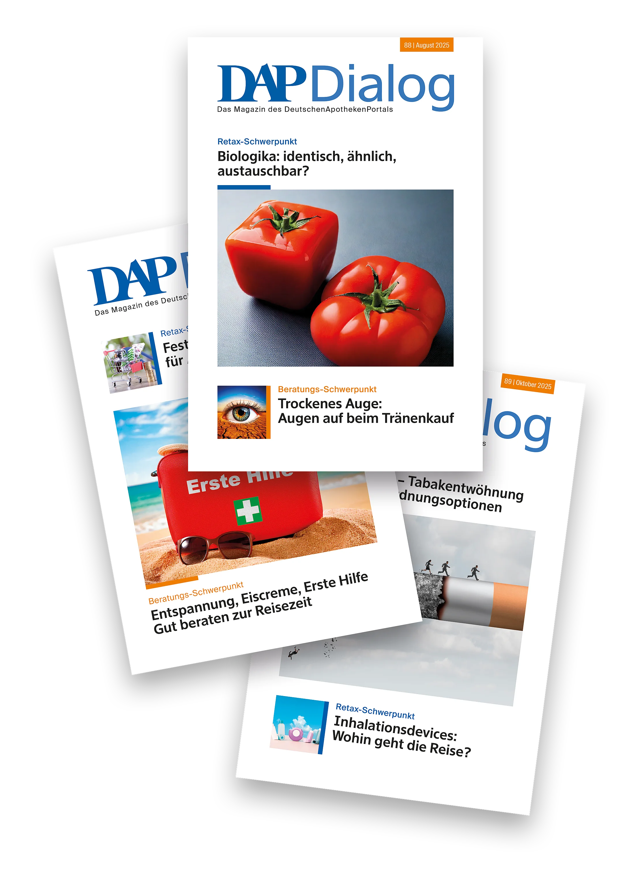 Magazin DAP Dialog Kollage